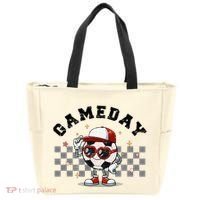 Game Day Soccer Funny Game Day Soccer Sport Lover Tote Bag thumb 0