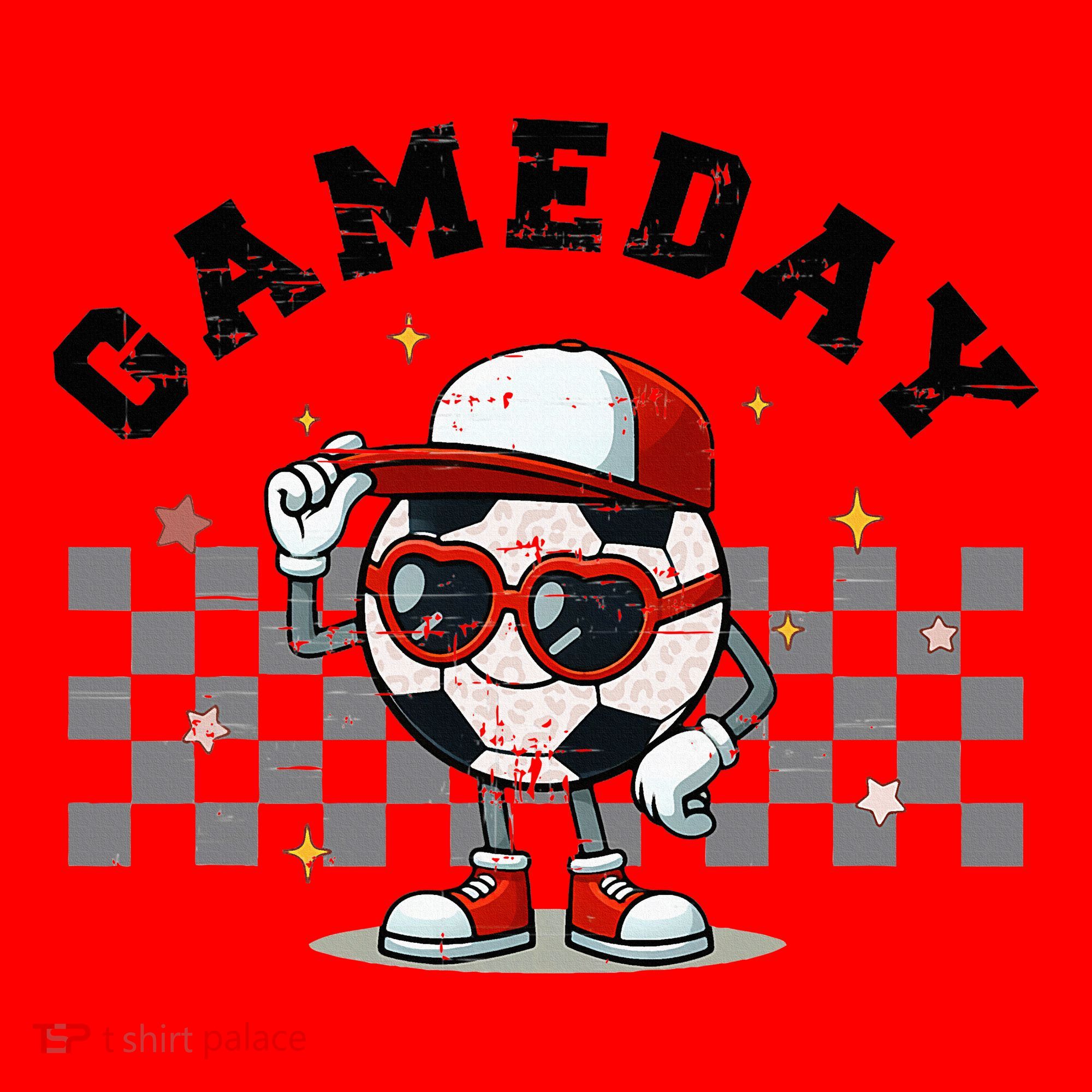 Game Day Soccer Funny Game Day Soccer Sport Lover Santa Hat