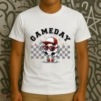 Game Day Soccer Funny Game Day Soccer Sport Lover T-Shirt thumb 3