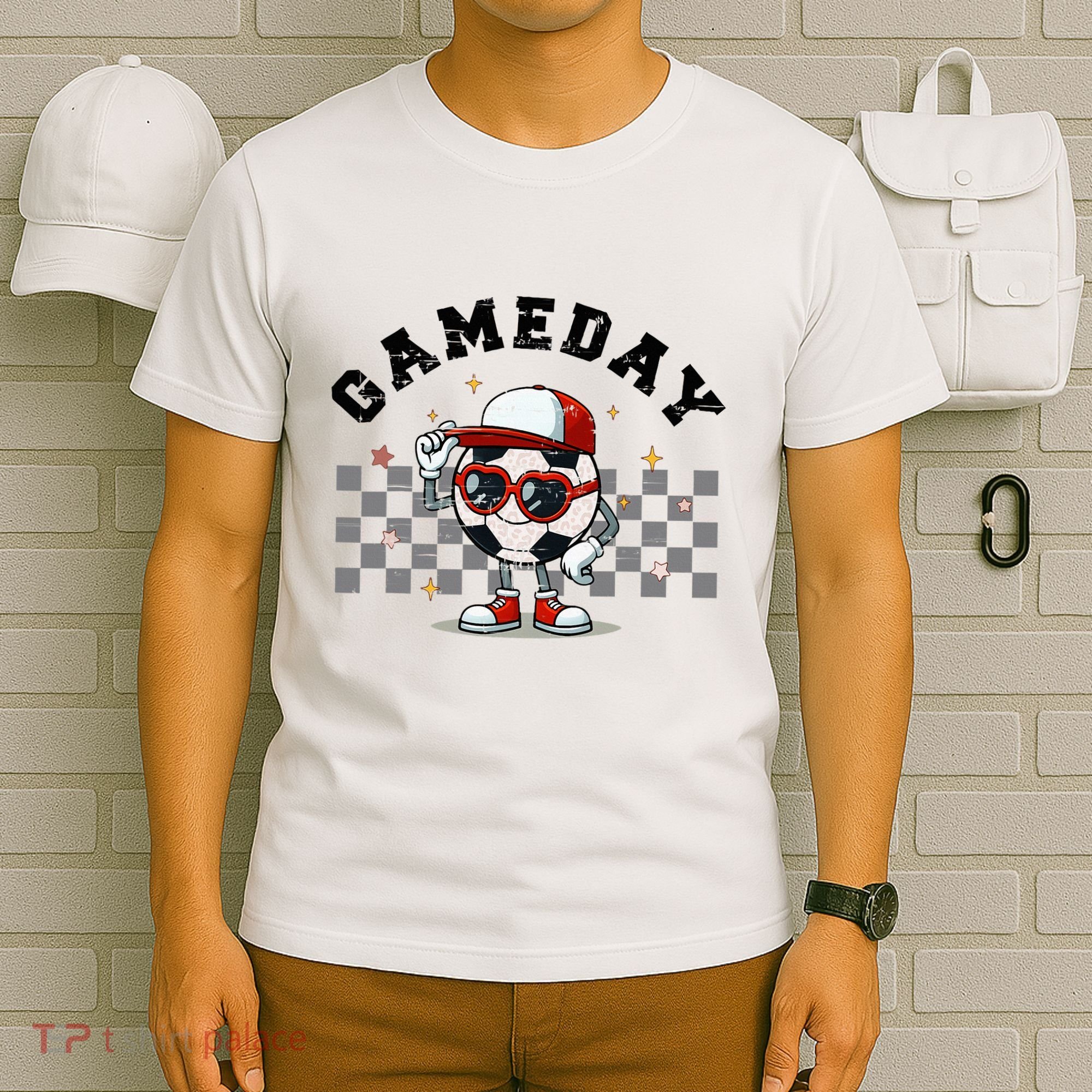 Game Day Soccer Funny Game Day Soccer Sport Lover T-Shirt