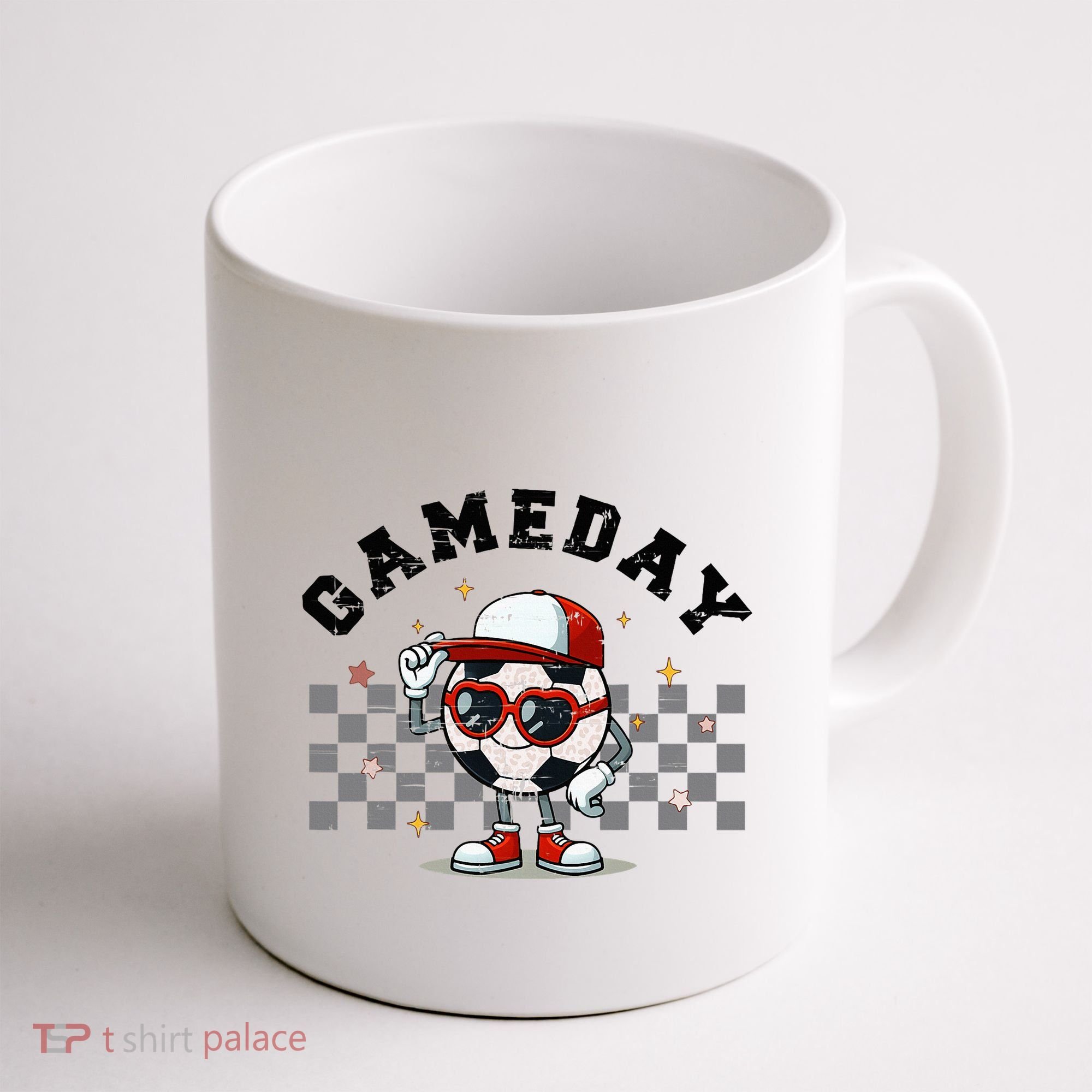 Game Day Soccer Funny Game Day Soccer Sport Lover Coffee Mug