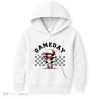 Game Day Soccer Funny Game Day Soccer Sport Lover Kids Hoodie thumb 0