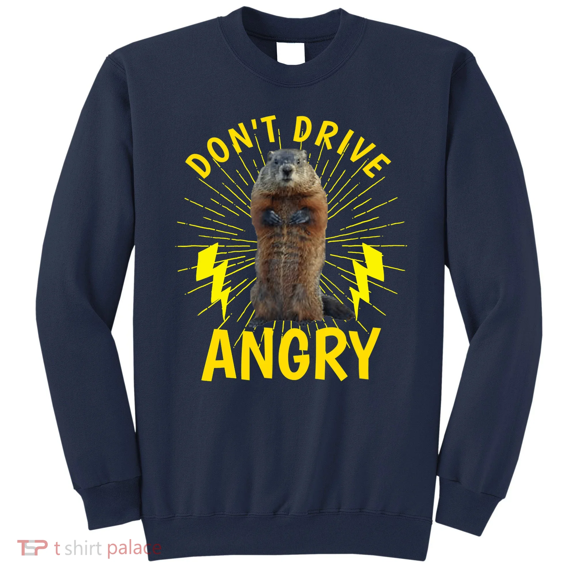 Groundhog Day Shirt Don't Drive Angry Sweatshirt
