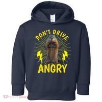 Groundhog Day Shirt Don't Drive Angry Toddler Hoodie thumb 0