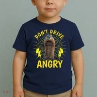 Groundhog Day Shirt Don't Drive Angry Toddler T-Shirt thumb 2