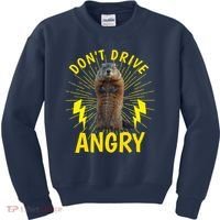 Groundhog Day Shirt Don't Drive Angry Kids Sweatshirt thumb 0