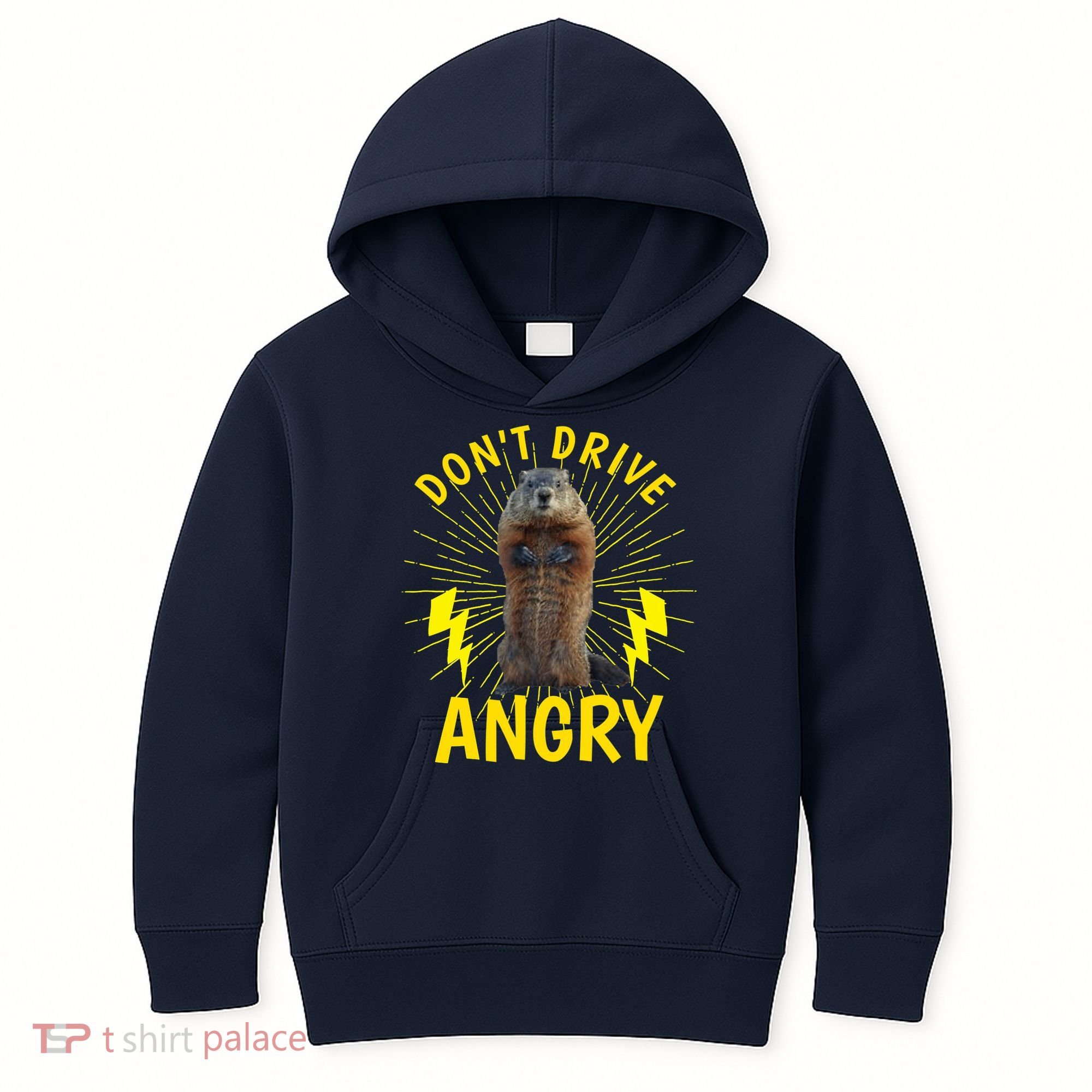 Groundhog Day Shirt Don't Drive Angry Kids Hoodie