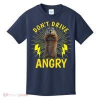 Groundhog Day Shirt Don't Drive Angry Kids T-Shirt thumb 0