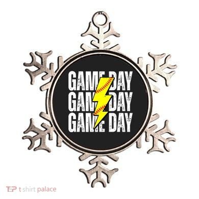 Game Day Softball Sport Vintage Ornament