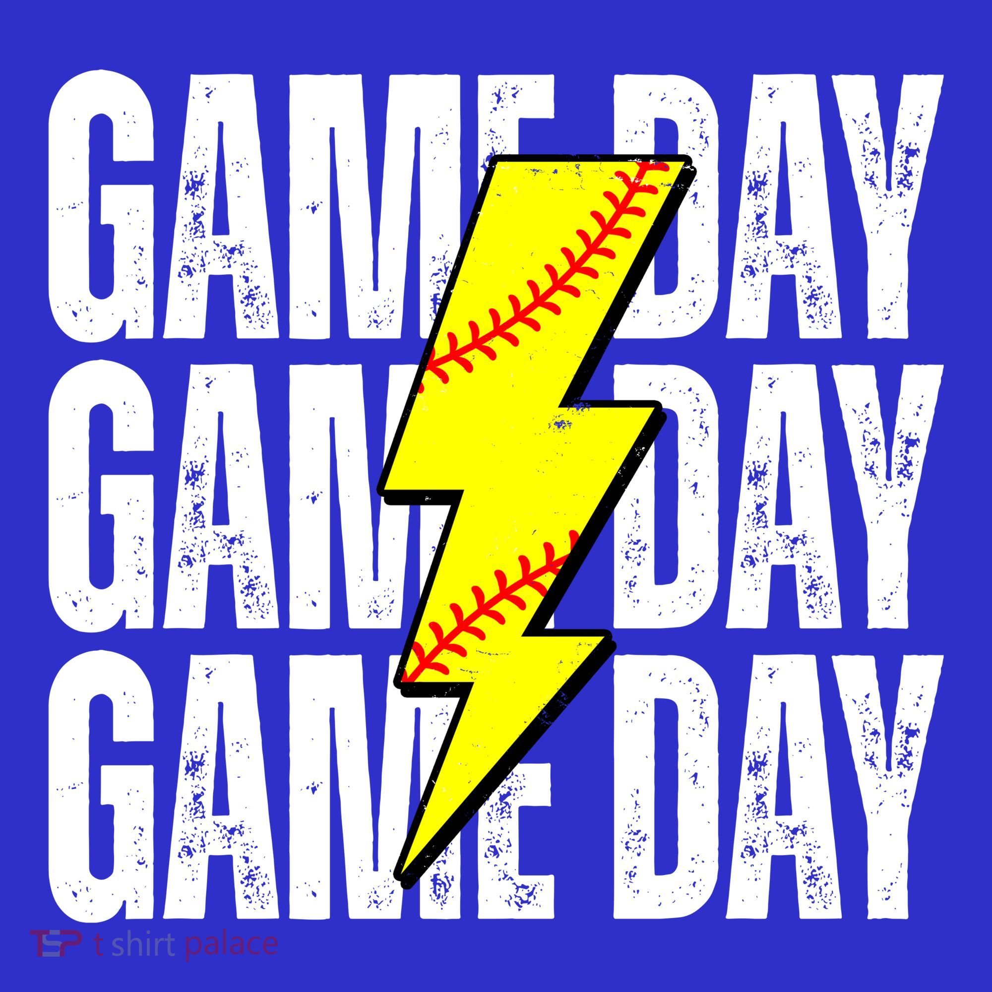 Game Day Softball Sport Vintage T-Shirt