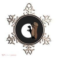 GroundhogS Dinosaur Shadow Puppet Funny Groundhog Day Ornament thumb 0