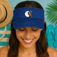 GroundhogS Dinosaur Shadow Puppet Funny Groundhog Day Visor thumb 2
