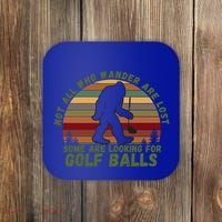 Gift Dventure Seeker Gift Idea Looking For Golf Balls Cute Gift Coaster thumb 0