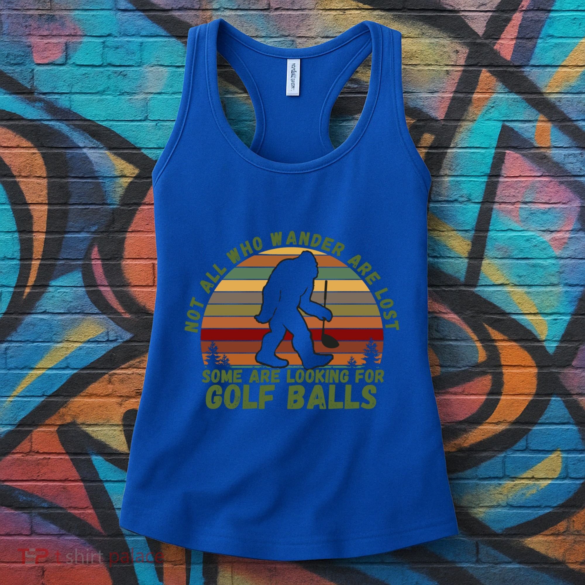 Gift Dventure Seeker Gift Idea Looking For Golf Balls Cute Gift Women's Tank Top