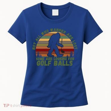Gift Dventure Seeker Gift Idea Looking For Golf Balls Cute Gift Women's T-Shirt