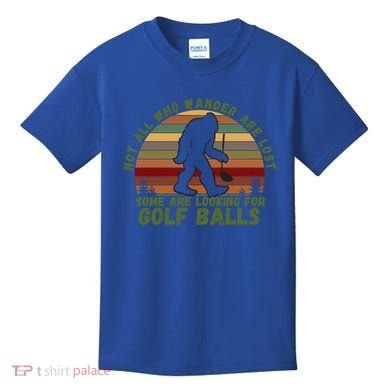 Gift Dventure Seeker Gift Idea Looking For Golf Balls Cute Gift Kids T-Shirt