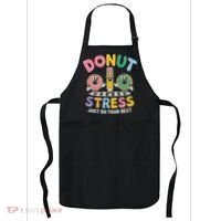 Groovy Donut Stress Just Do Your Best Testing Day Teachers Apron thumb 0