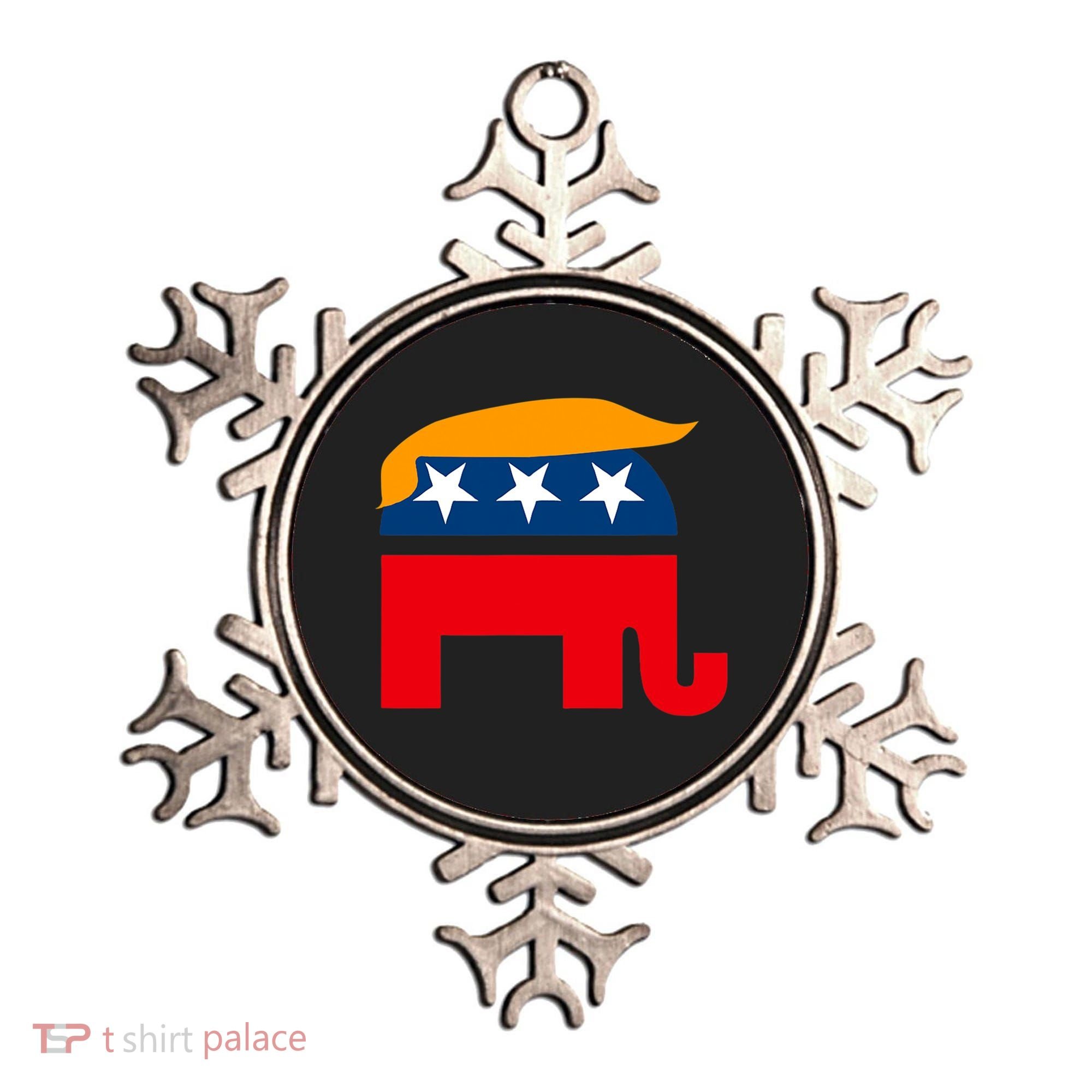 GOP Donald Trump Republican Elephant Ornament