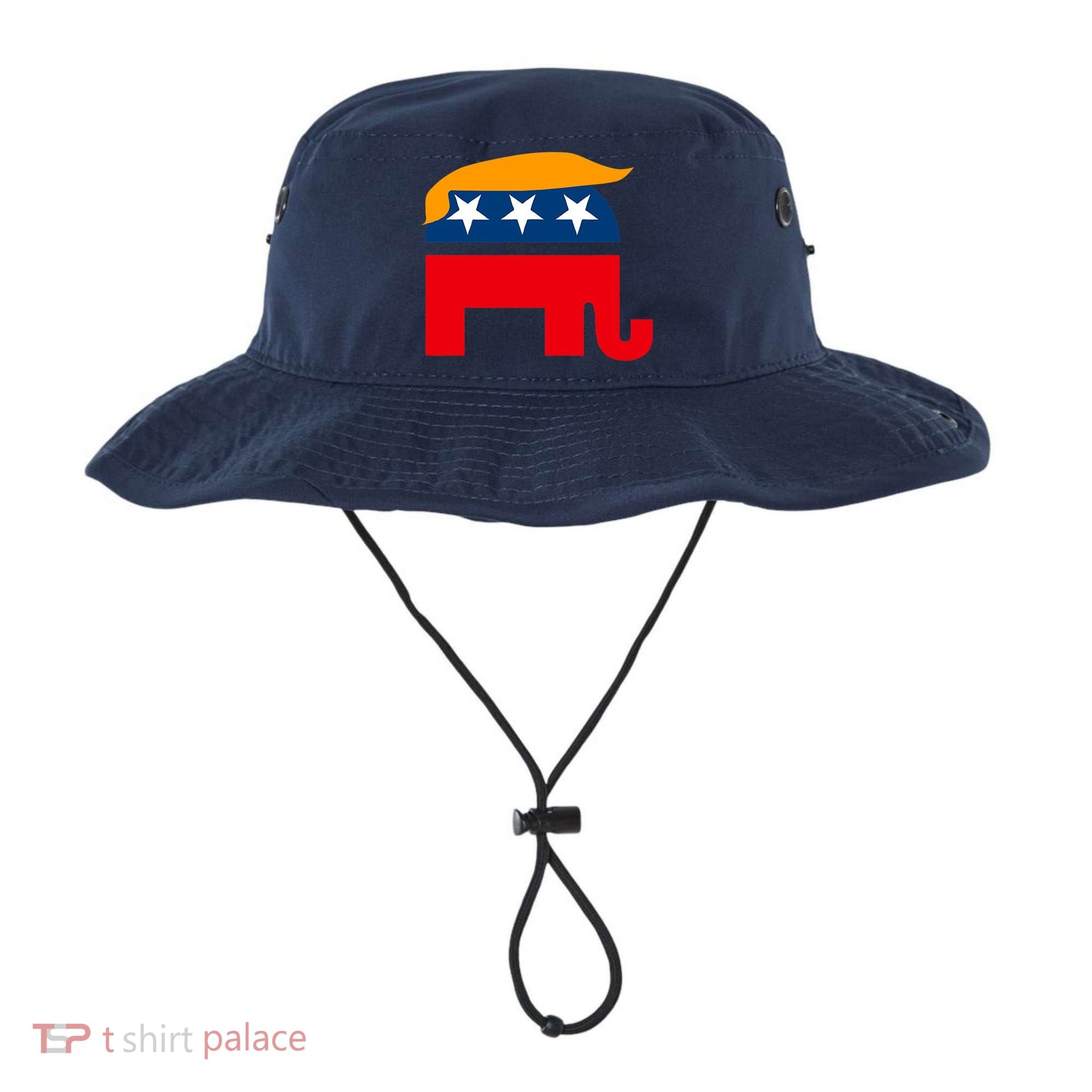 GOP Donald Trump Republican Elephant Bucket Hat