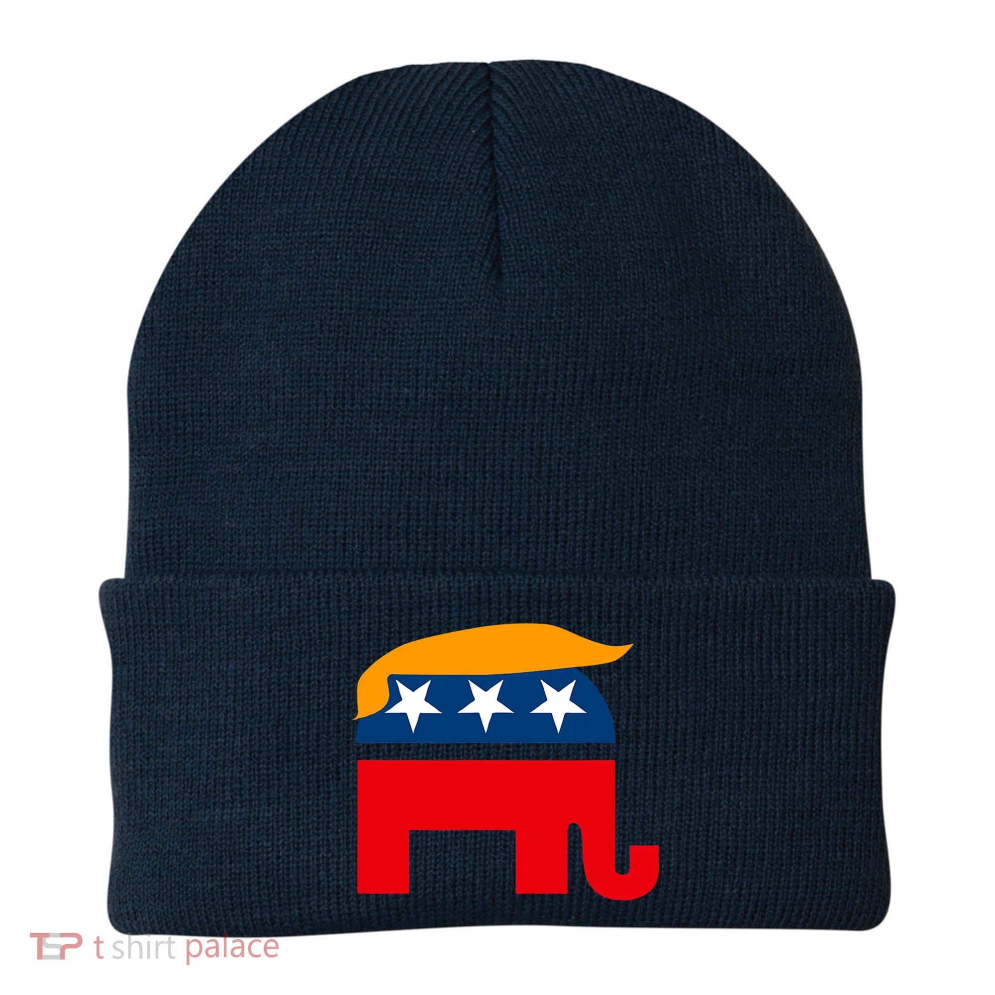 GOP Donald Trump Republican Elephant Beanie