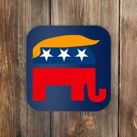 GOP Donald Trump Republican Elephant Coaster thumb 0