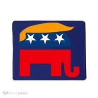GOP Donald Trump Republican Elephant Mousepad thumb 0
