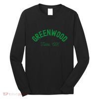 Greenwood District. Tulsa Oklahoma. Black Wall Street. Long Sleeve Shirt thumb 0