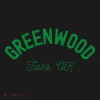 Greenwood District. Tulsa Oklahoma. Black Wall Street. Polo thumb 3