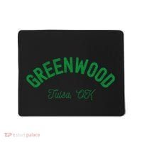 Greenwood District. Tulsa Oklahoma. Black Wall Street. Mousepad thumb 0