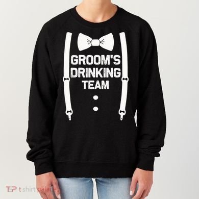 Groom's Drinking Team | Bachelor Party Squad | Wedding Women's Sweatshirt