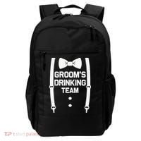 Groom's Drinking Team | Bachelor Party Squad | Wedding Backpack thumb 0