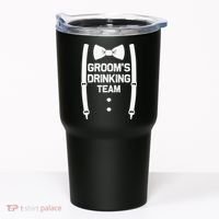 Groom's Drinking Team | Bachelor Party Squad | Wedding Tumbler thumb 0