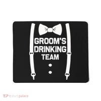 Groom's Drinking Team | Bachelor Party Squad | Wedding Mousepad thumb 0