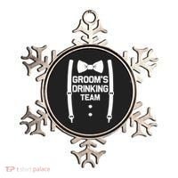 Groom's Drinking Team | Bachelor Party Squad | Wedding Ornament thumb 0