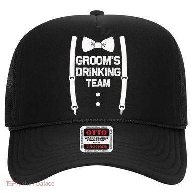 Groom's Drinking Team | Bachelor Party Squad | Wedding Hat
