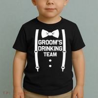 Groom's Drinking Team | Bachelor Party Squad | Wedding Toddler T-Shirt thumb 2