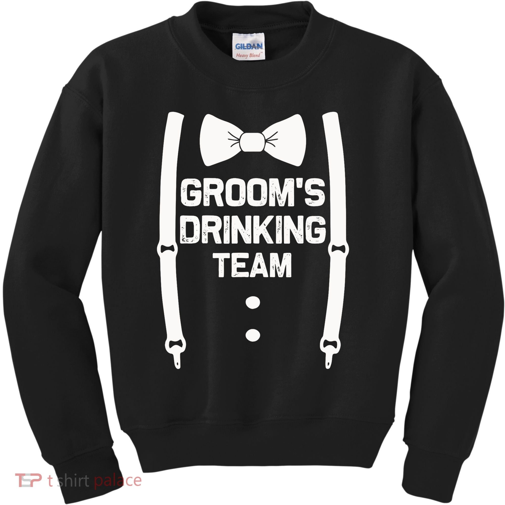 Groom's Drinking Team | Bachelor Party Squad | Wedding Kids Sweatshirt