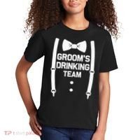Groom's Drinking Team | Bachelor Party Squad | Wedding Kids T-Shirt thumb 2