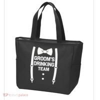 Groom's Drinking Team | Bachelor Party Squad | Wedding Tote Bag thumb 3
