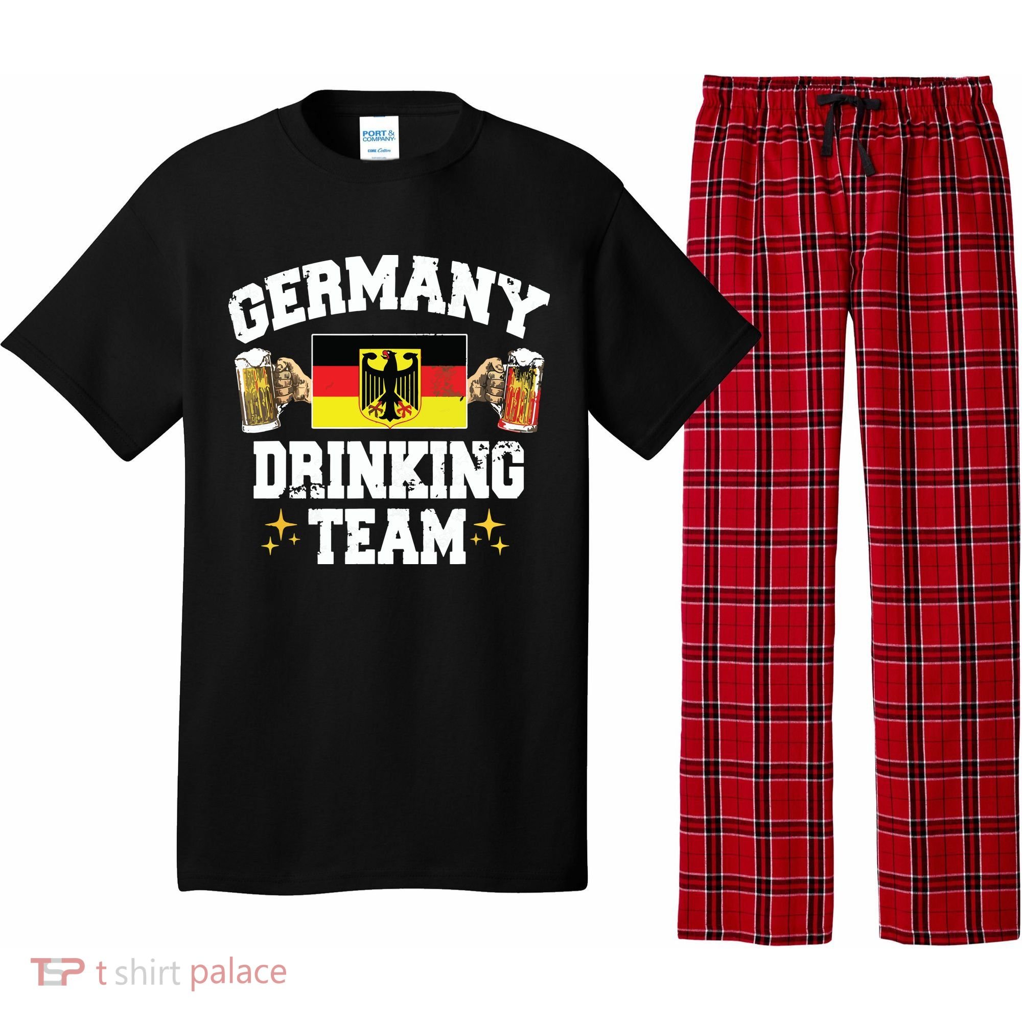 Germany Drinking Team Germany Beer Festivals Oktoberfest Pajama Set