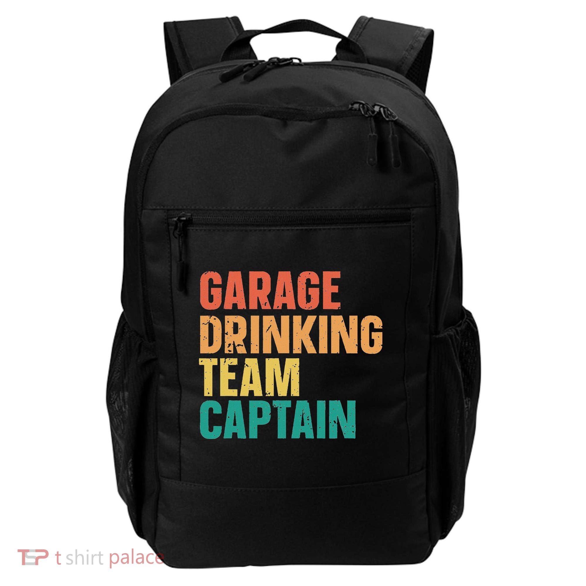 Garage Drinking Team Captain Backpack