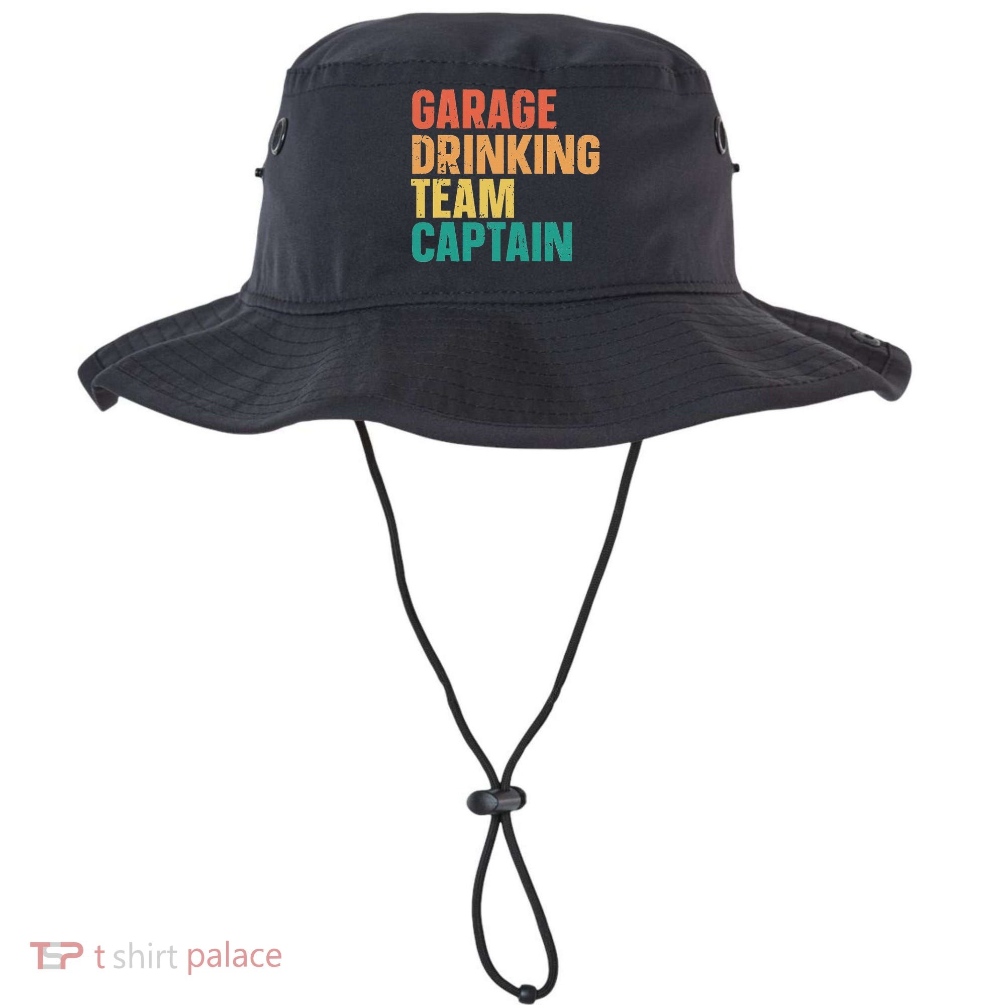 Garage Drinking Team Captain Bucket Hat