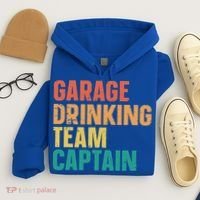 Garage Drinking Team Captain Hoodie thumb 4