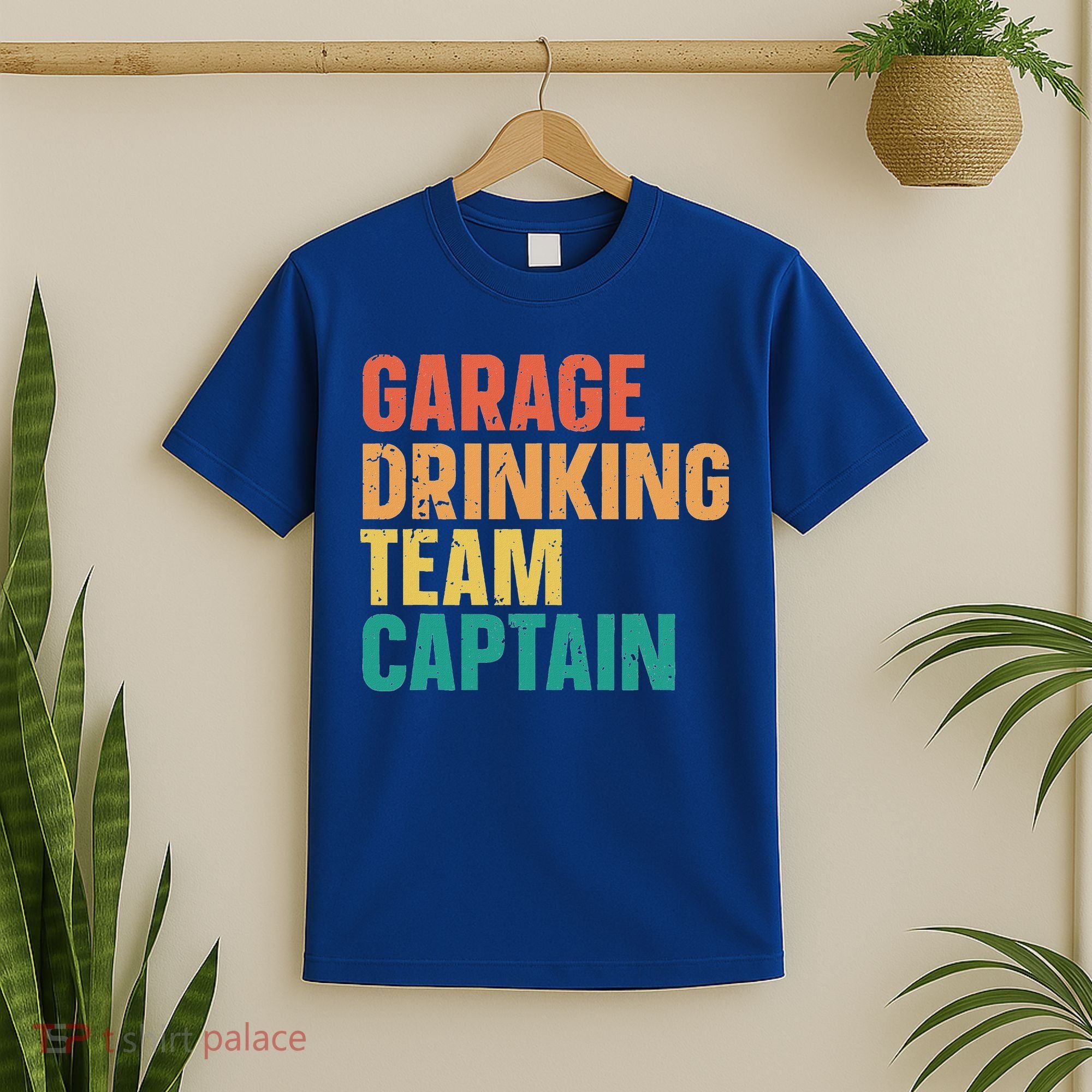 Garage Drinking Team Captain T-Shirt