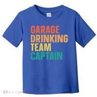 Garage Drinking Team Captain Toddler T-Shirt thumb 0