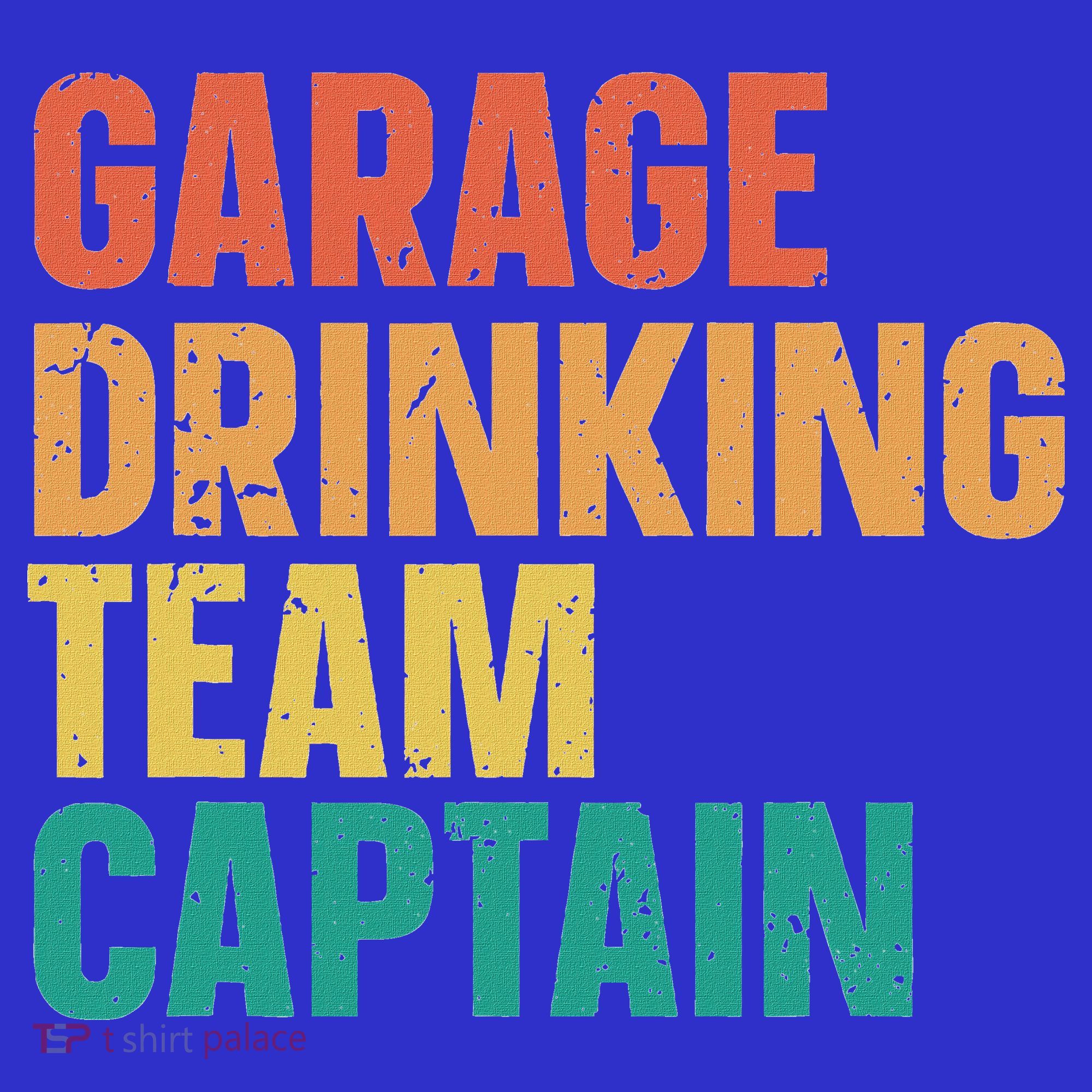 Garage Drinking Team Captain Kids T-Shirt