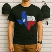 Grunge Distressed Texas Logo T-Shirt thumb 6