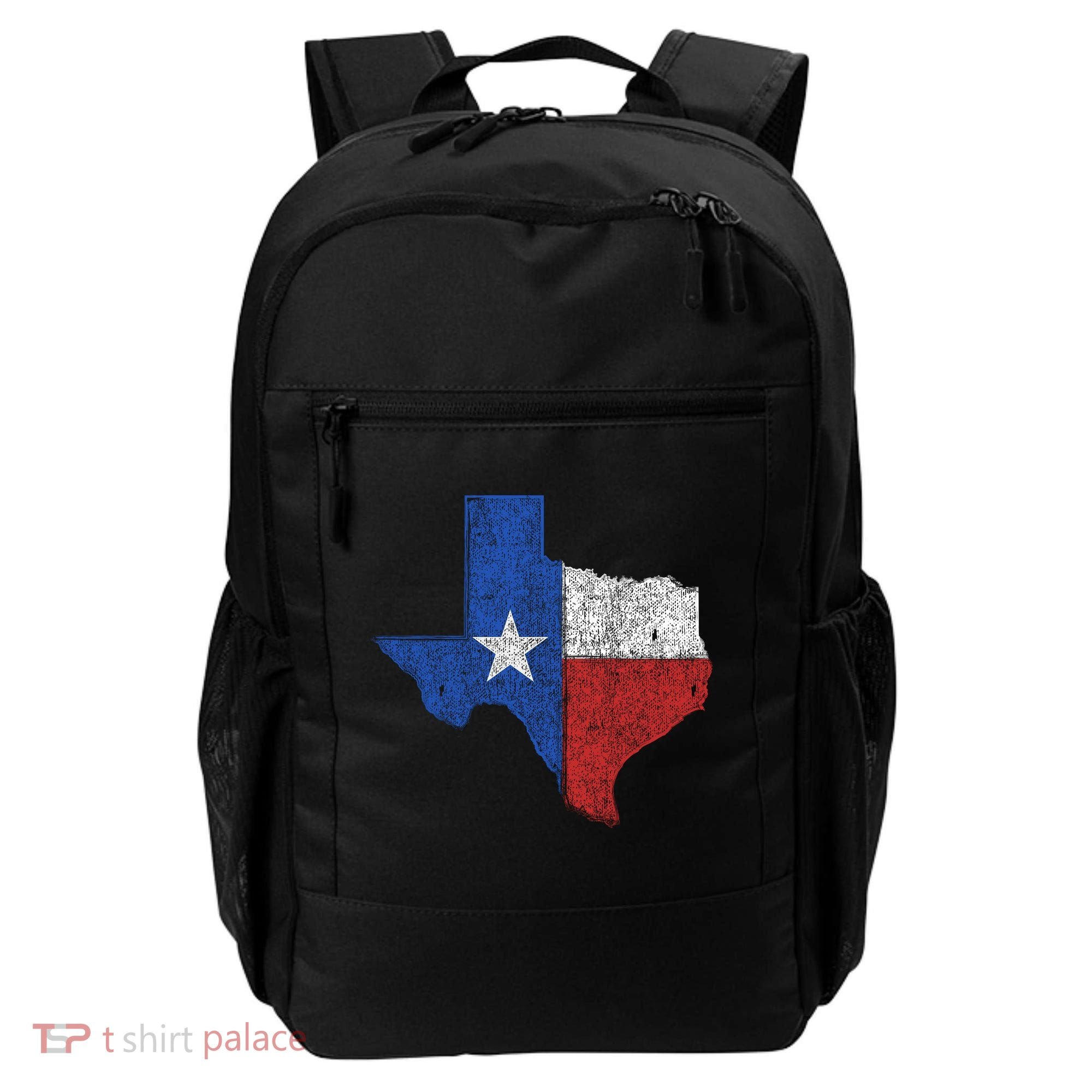 Grunge Distressed Texas Logo Backpack