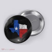 Grunge Distressed Texas Logo Button thumb 0