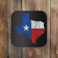 Grunge Distressed Texas Logo Coaster thumb 0